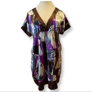 Kimono type colourful dress